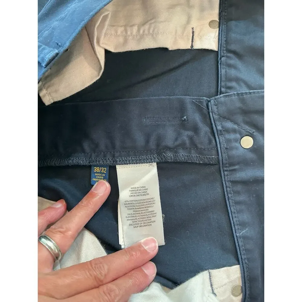 Polo Ralph Lauren Navy Chino Men’s Pants Size 38